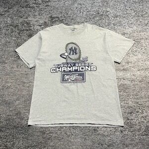 Vintage New York Yankees Subway Series Champions 2000 T Shirt Mens XL Lee Sport
